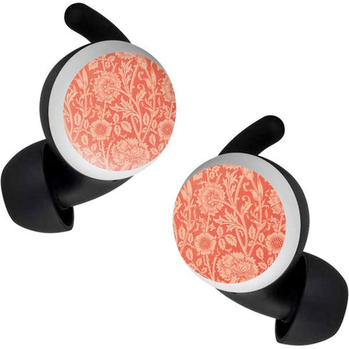 William Morris Pink & Rose Google Pixel Buds Skin